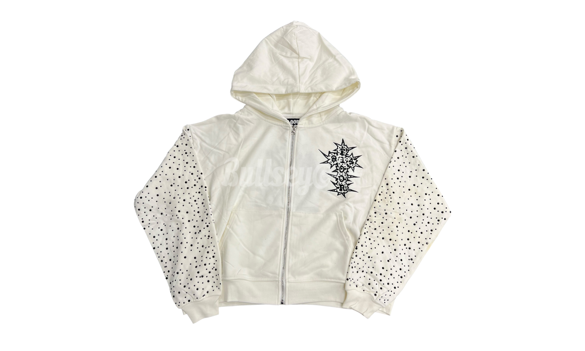 Floor 914 Chromatic White Zip Up Hoodie