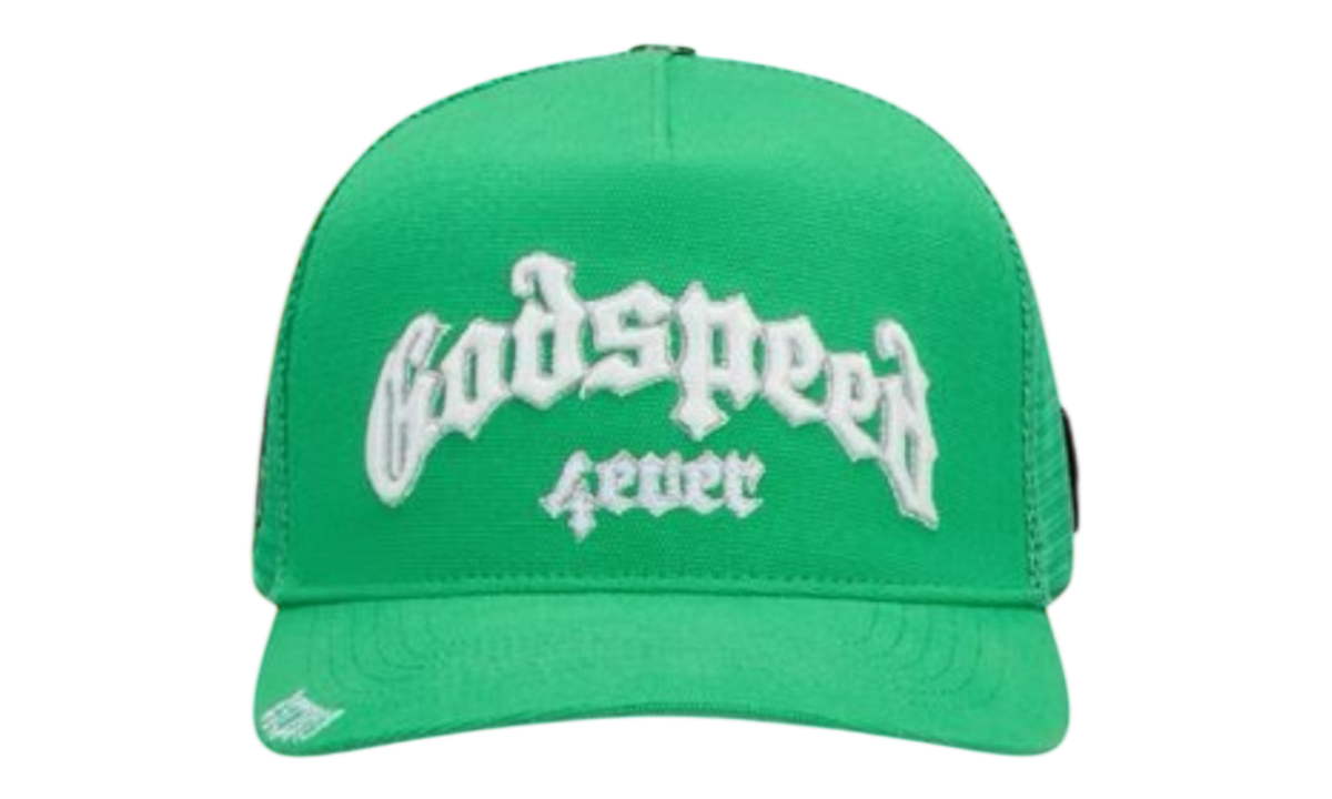 Godspeed Forever Shamrock Trucker Hat