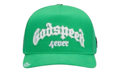 Godspeed Forever Shamrock Trucker Hat