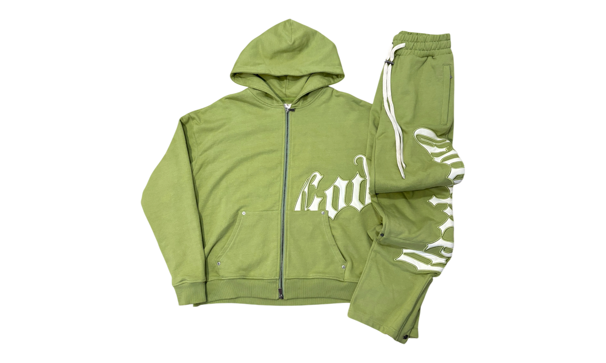 Godspeed OG Logo v2 Guacamole Sweatsuit (PreOwned)