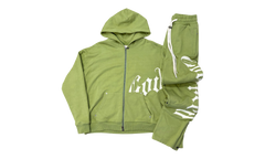 Godspeed OG Logo v2 Guacamole Sweatsuit (PreOwned)