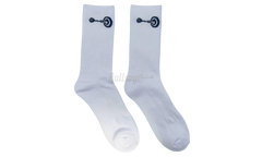 Bullseye White Socks