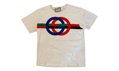 Gucci Round GG Print Cotton White T-Shirt (PreOwned)