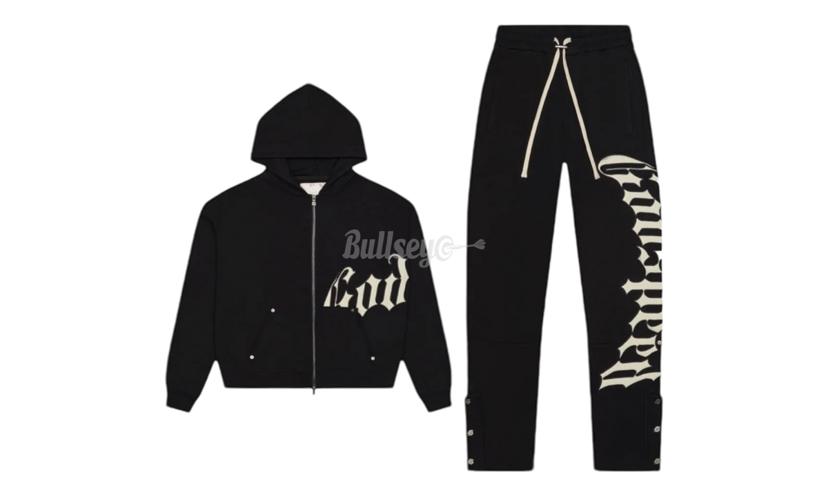 Godspeed OG Logo Washed Black Sweatsuit