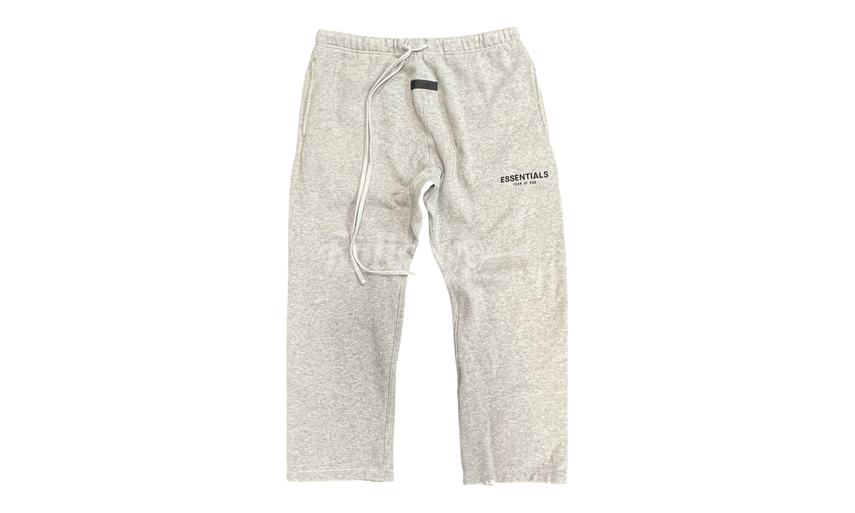 Fear of God Essentials Dark Heather Grey Relaxed Sweatpants (PreOwned) (Flawed)