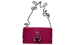 Jimmy Choo Madeline Satin Wallet On Chain