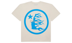 Hellstar Classic T-Shirt (Regular Logo) White/Blue