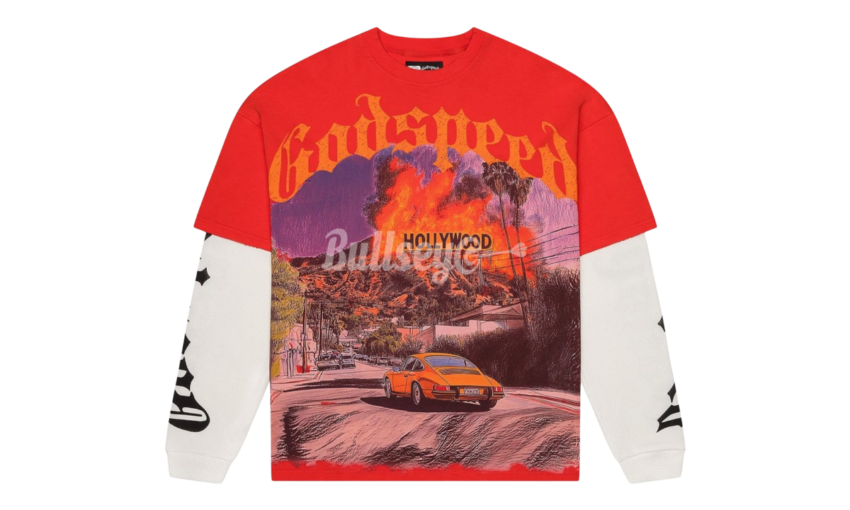 Godspeed Los Scandalous Red Layered Longsleeve T-Shirt
