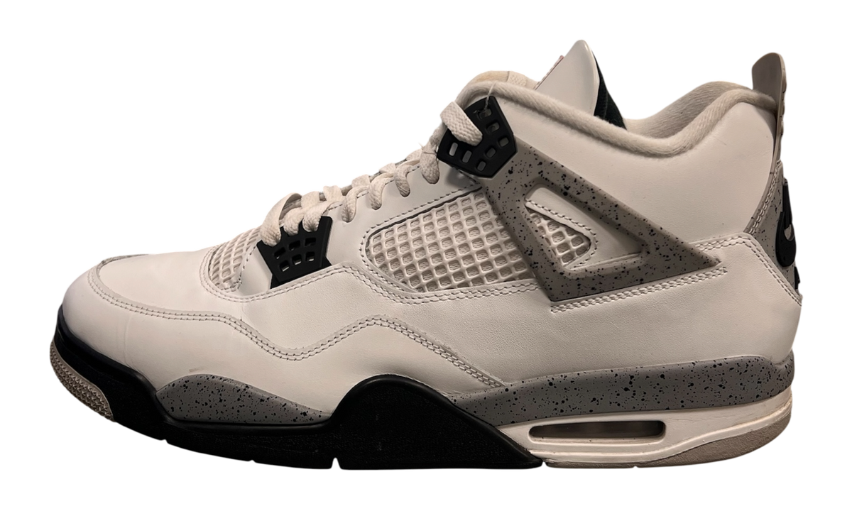 Jordan 4 Retro White Cement (2025)(PreOwned)